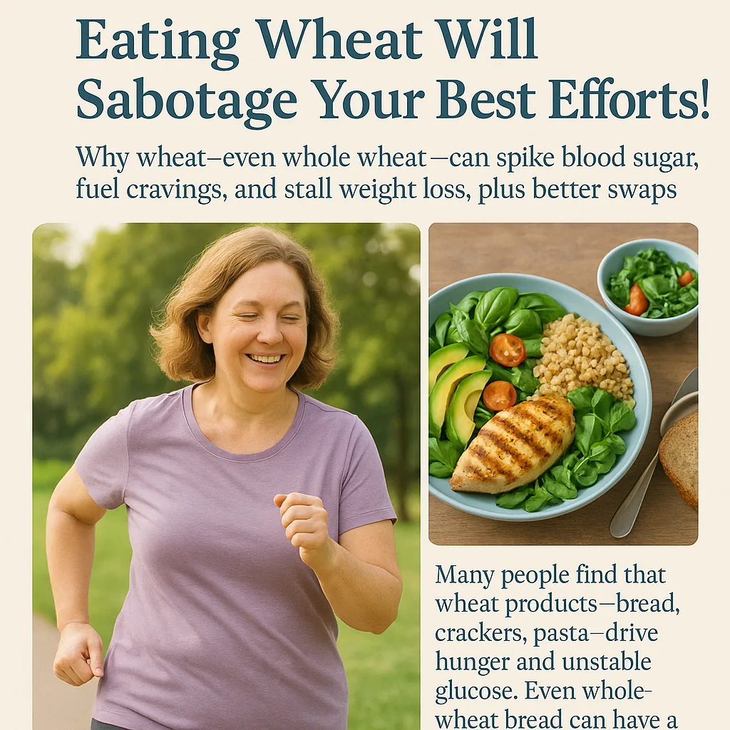 On a Diet? Eating Wheat Will Sabotage Your Best Efforts!