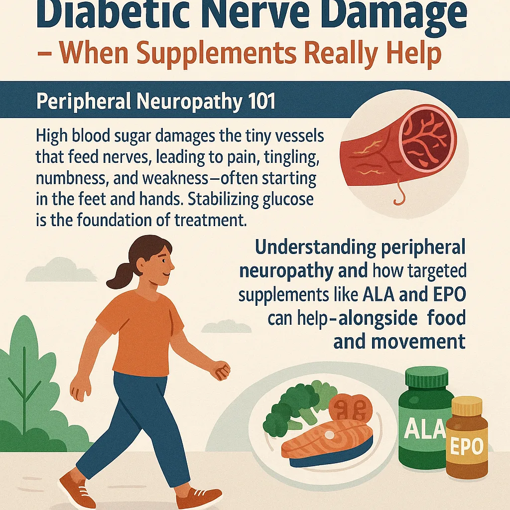 Diabetic Nerve Damage – When Supplements Really Help